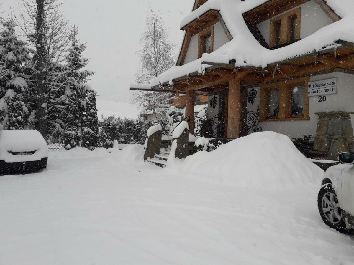 Willa Goralskie Spanie Zakopane Dış mekan fotoğraf